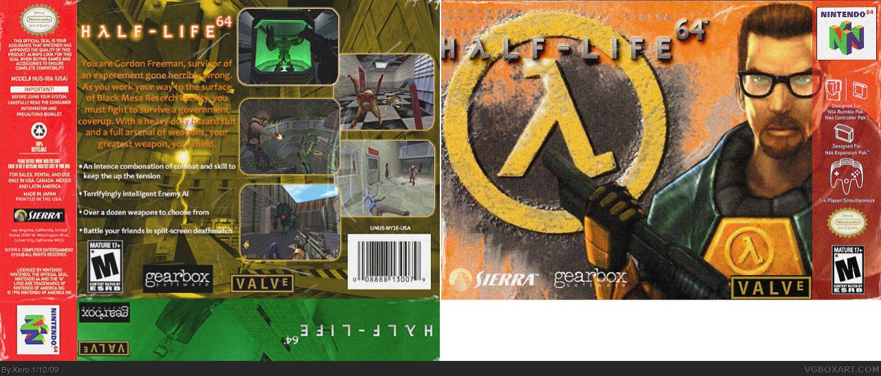 [03/03/2010] Half-LifeHalo: N64-Design