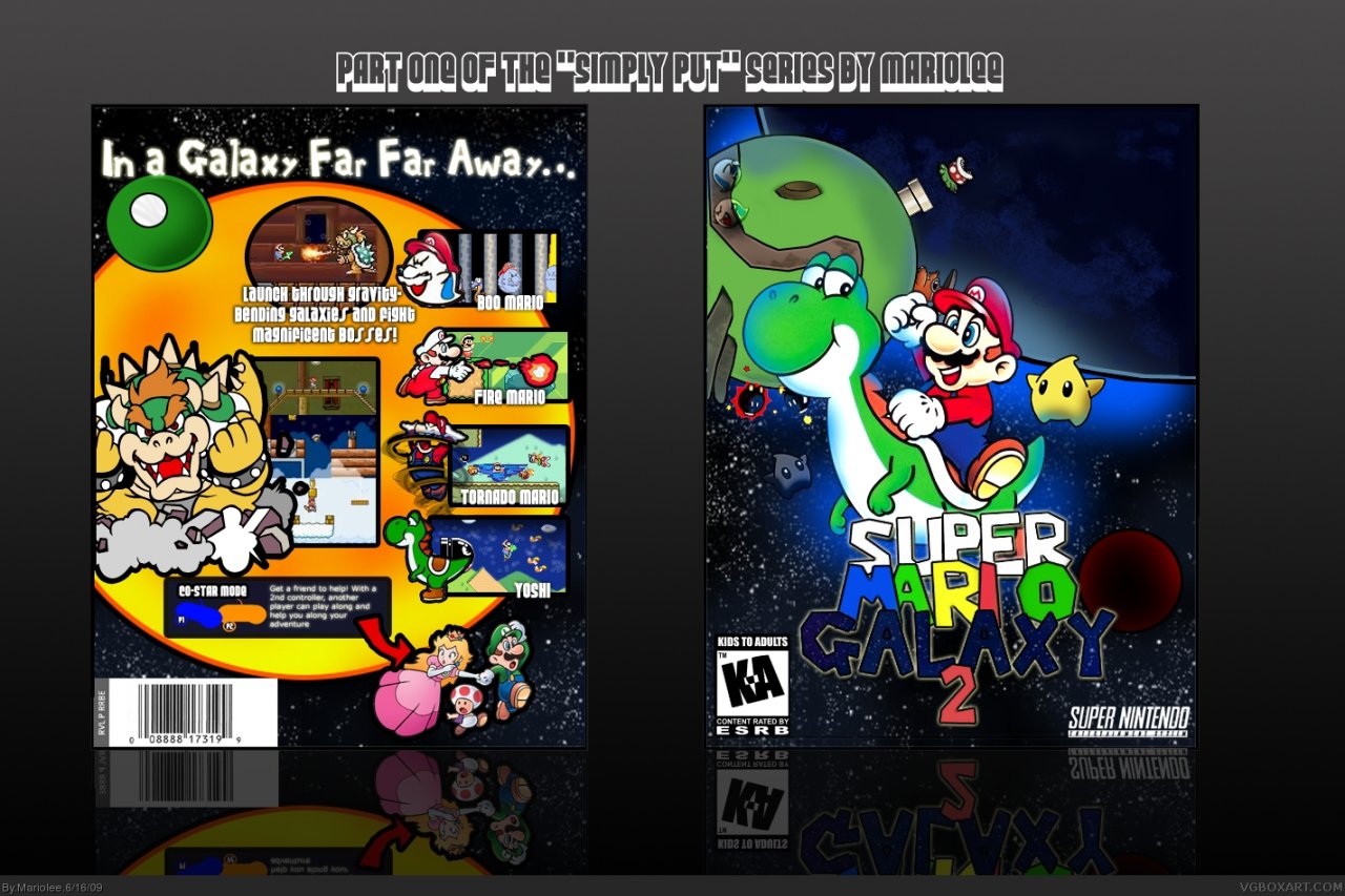 [03/03/2010] Super Mario Galaxy 2: SNES-Design