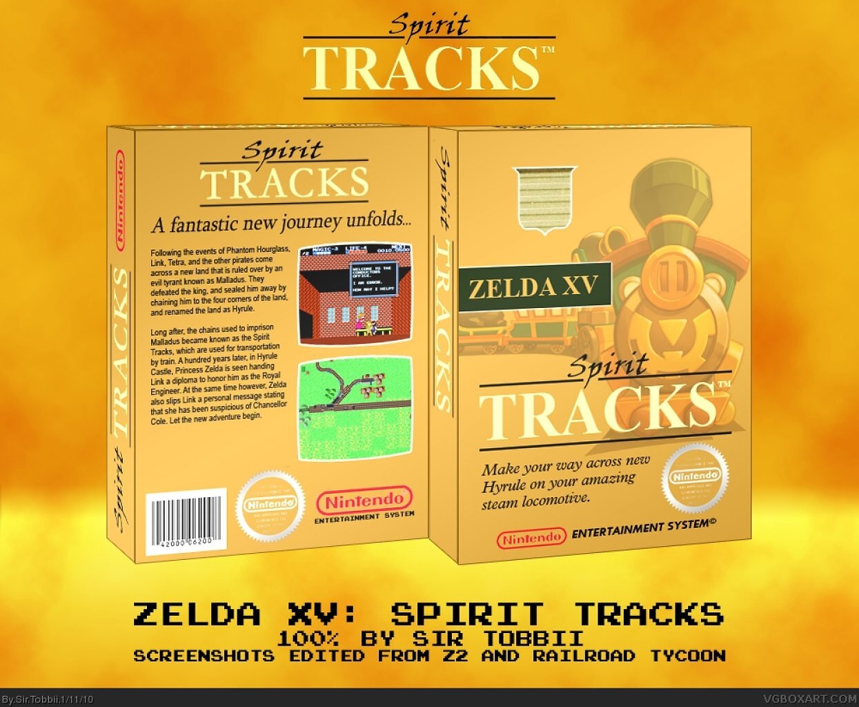 [03/03/2010] Zelda: Spirit Tracks - NES-Design