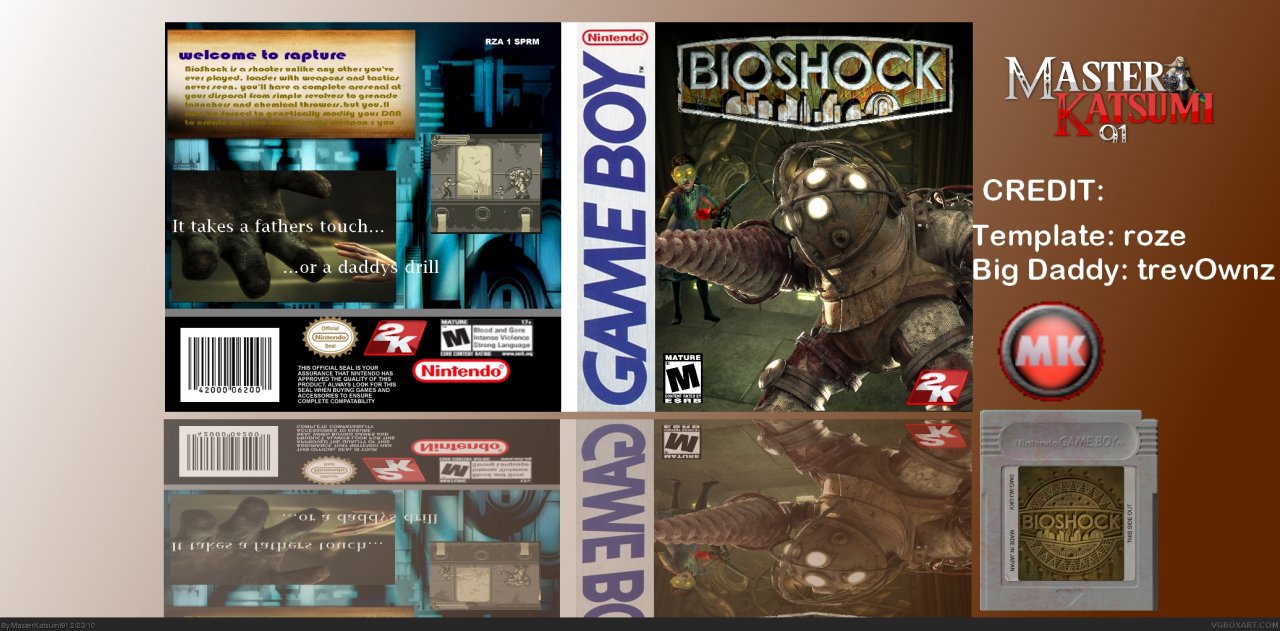 [03/03/2010] Bioshock: GameBoy-Design