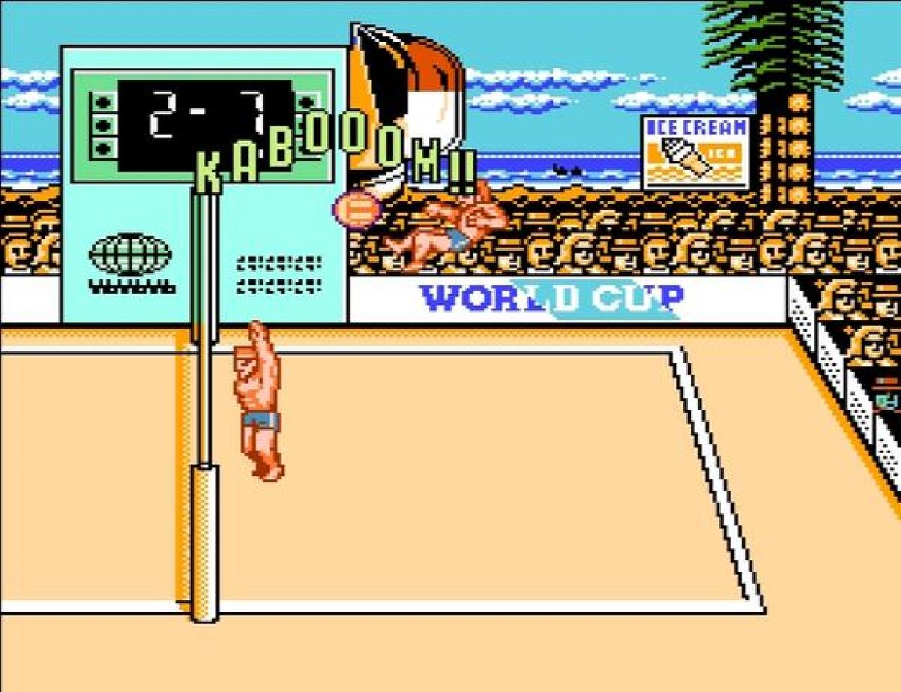 [05/03/2010] Platz 10: Super Spike V'Ball - Genialer 8-bit-Sound und Mega-Schmetterbälle. 4-Spieler-Duelle sorgten für jede Menge Spielspaß.