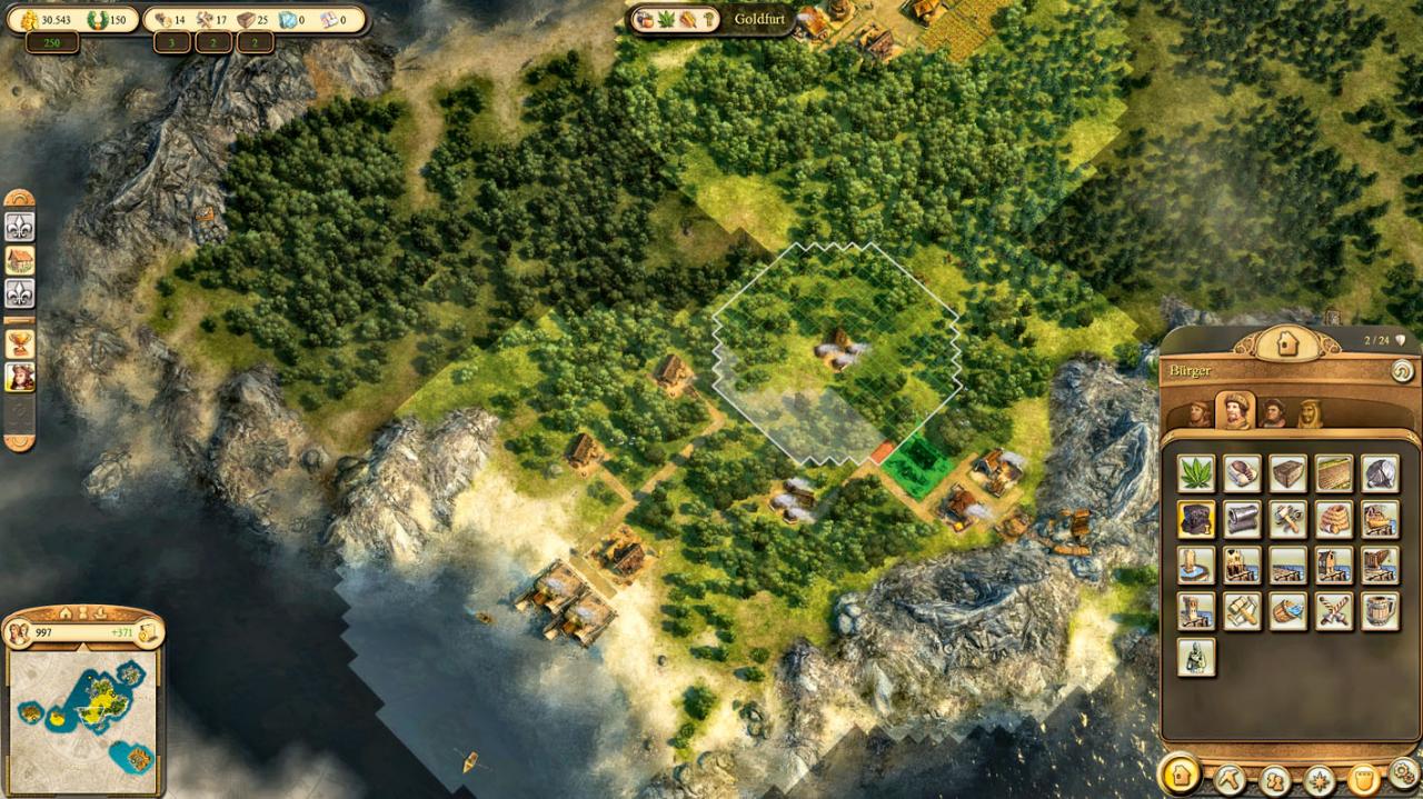 [04/03/2010] Screenshot aus Anno 1404.