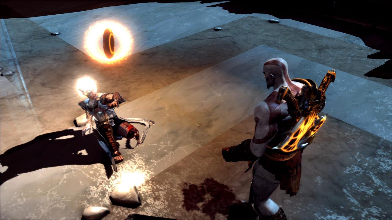 [15/03/2010] God of War 3 setzt bereits in normalen Kämpfen auf gut eingebrachte Quicktime-Events, um die Gegner mit gut inszenierten Aktionen auszuschalten. Besonders gut gelungen sind sie im Kampf gegen Hermes.