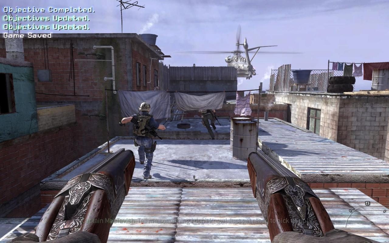 [02/03/2010] Logisch?! - In Modern Warfare rockt also eine Waffe von 1887... Joa Kloar!