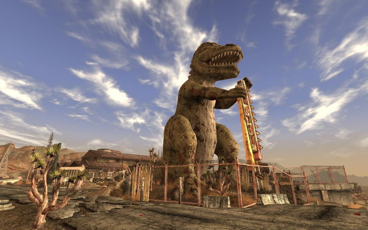 [07/03/2010] Fallout: New Vegas vs. Fallout 3 - Der Apokalypse-Vergleich - Blauer Himmel im Spiel