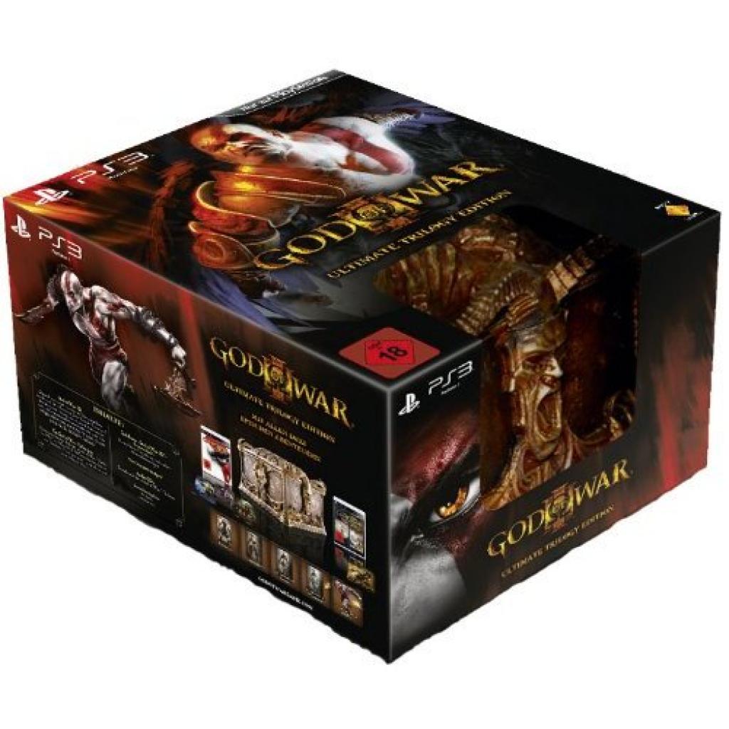 [31/03/2010] Die ultimate Sammler-Box für alle God-of-War-Fans (wer ist das eigentlich nicht?). Die Pandoras Box enthält nicht nur God of War 1, 2 und 3, sondern auch eine edle Truhe, Soundtracks, Download-Codes, Artbooks und Postkarten. Der Preis allerdings ist mit 200 Euro nicht der kleinste.