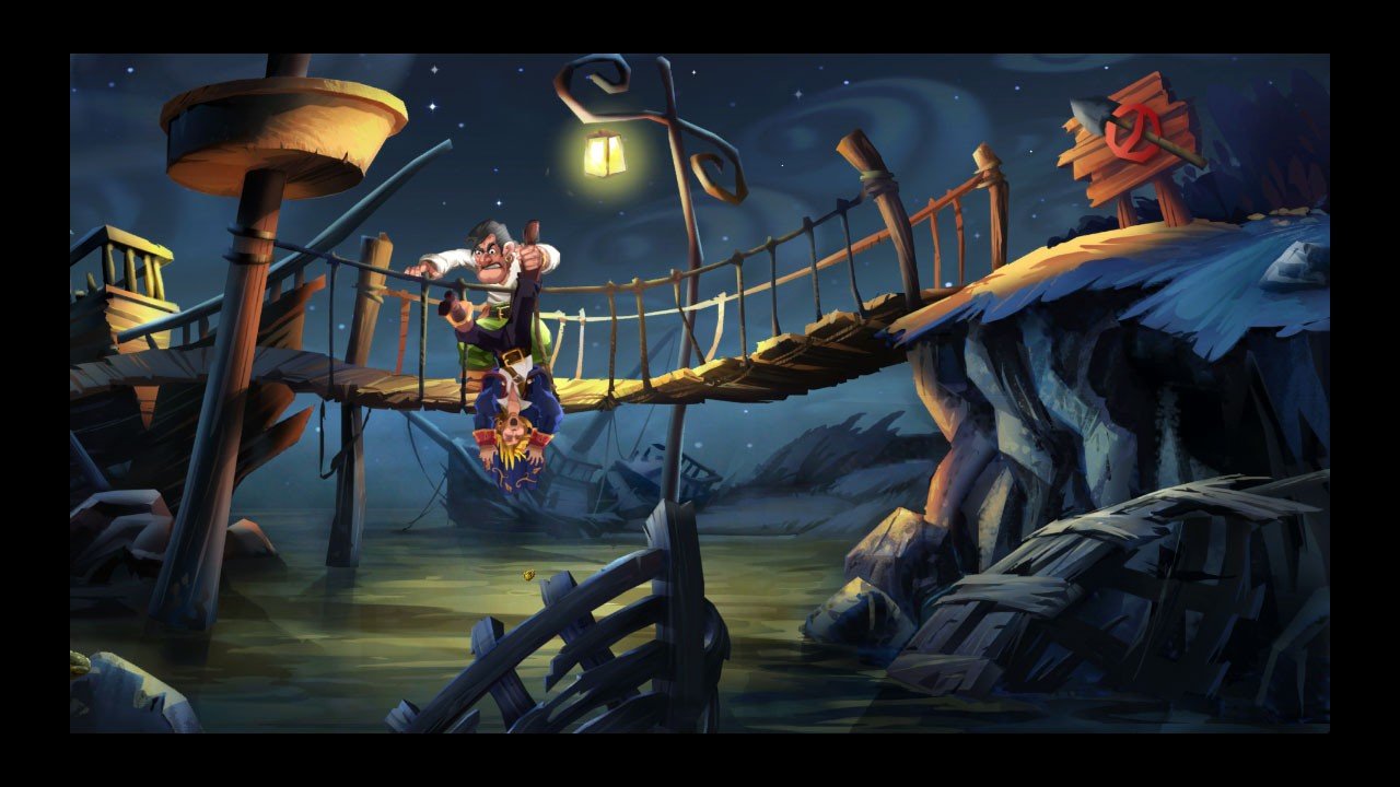 [12/03/2010] Monkey Island 2 LeChuck's Revenge - 800 MS-Points/ 9,99 Euro - Beide Monkey Island-Spiele bekommen PS3-Besitzer im Download-Bundle für 14,99 Euro. Auch der zweite Teil bietet kultige Sprüche und eine unterhaltsame Geschichte.