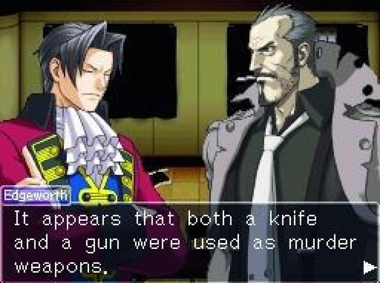 [10/04/2010] Platz 10: Ace Attorney Investigations: Miles Edgeworth konnte 0,4 Prozent der Stimmen auf sich verbuchen.