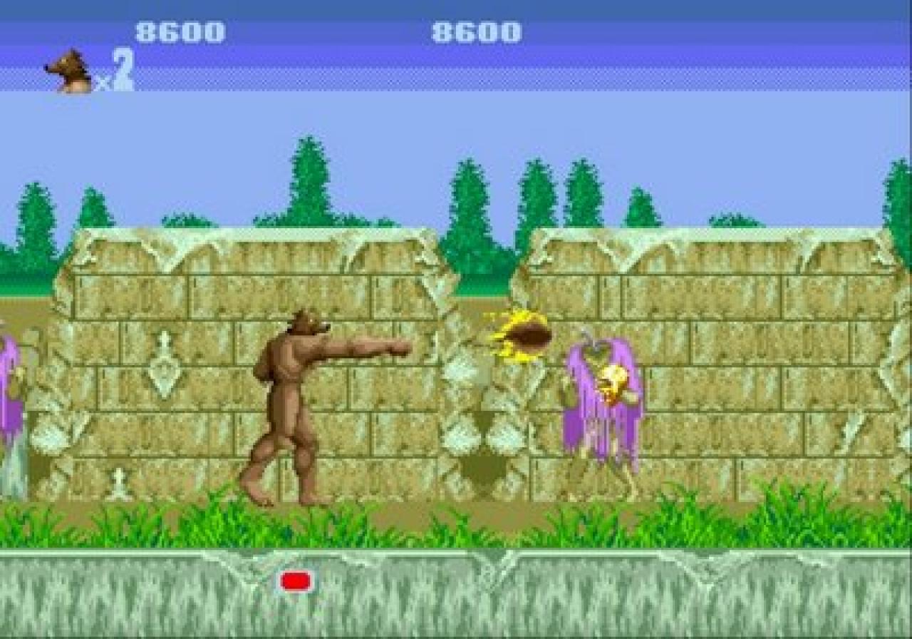 [22/04/2010] Altered Beast - Sega Mega Drive - Launch-Release: 1990 - Die Mischung aus Beat'em Up und Plattform-Spiel bot ordentlich Action.