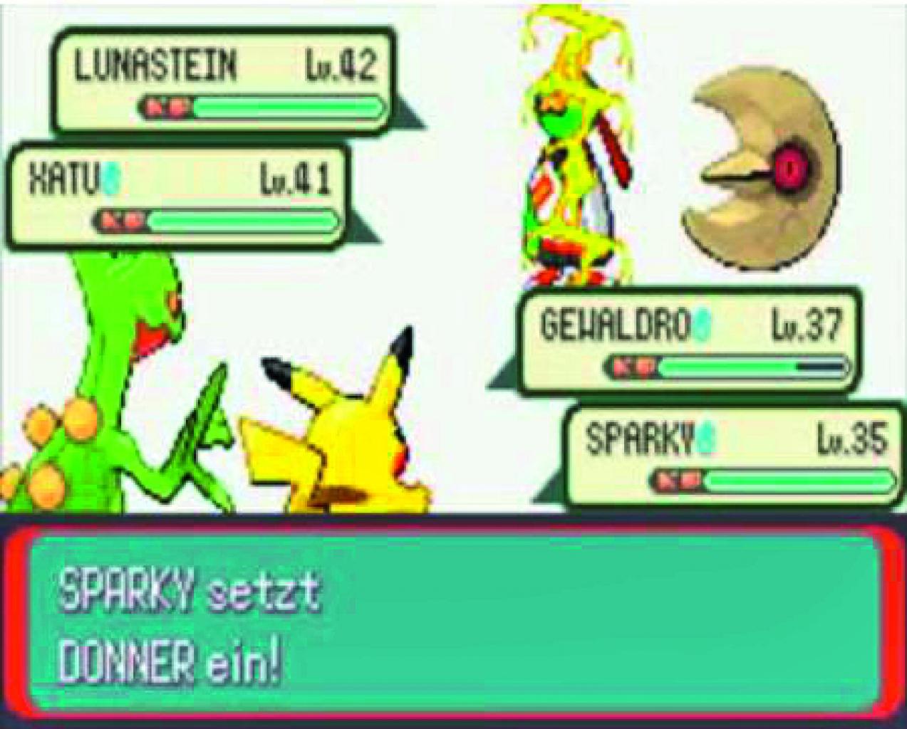[22/04/2010] Doppelkämpfe - zum ersten Mal in: Pokémon Rubin & Saphir
