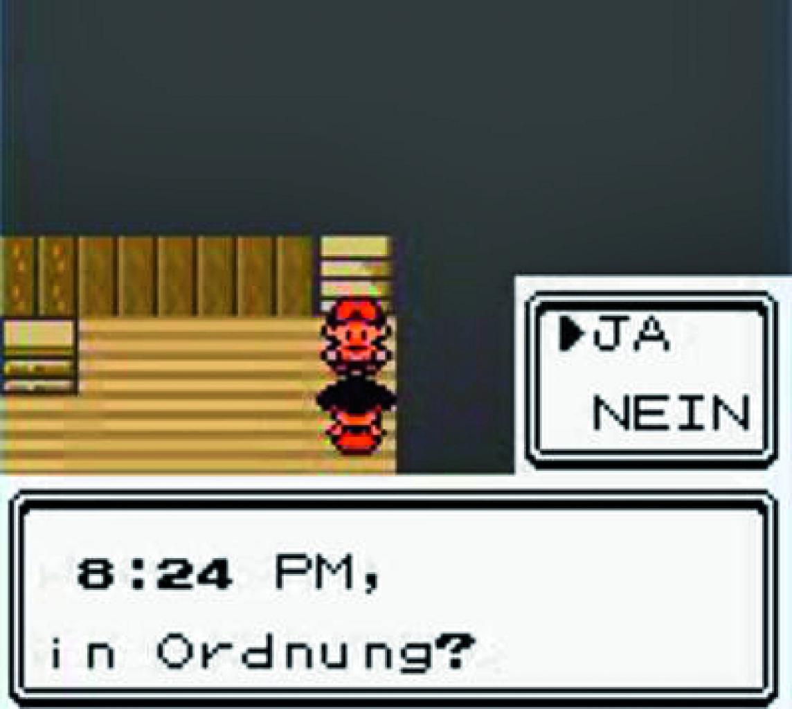 [22/04/2010] Echtzeit - zum ersten Mal in: Pokémon Gold & Silber 
