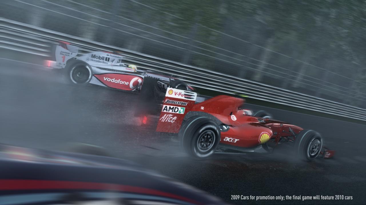 [16/04/2010] Im Regen: Die Regenrennen sind in F1 2010 ultrarealistisch. Fantastisch!