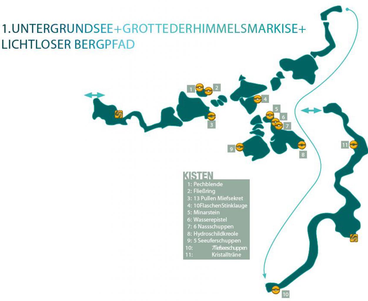 [13/04/2010] 1. Untergrundsee + Grotte der Himm elsm arkise + Lichtloser Bergpfad