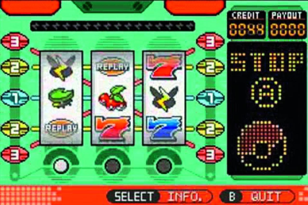[22/04/2010] Spielhalle - zum ersten Mal in: Pokémon Rot & Blau
