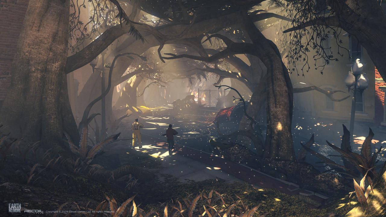 [19/04/2010] Earth No More, Recoil Games[br]Um das Projekt des finnischen Start-Ups Recoil Games scheint es nicht gut zu stehen. Letzte Informationen zum ungewöhnlichen Ego-Shooter Earth No More drangen vor knapp einem Jahr ans Tageslicht. Im Dezember 2009 erreichte uns das vorläufig letzte Update: Mitbegründer Samuli Syvähuokoon erklärte, dass man die Entwicklung vorübergehend pausieren müsste. 