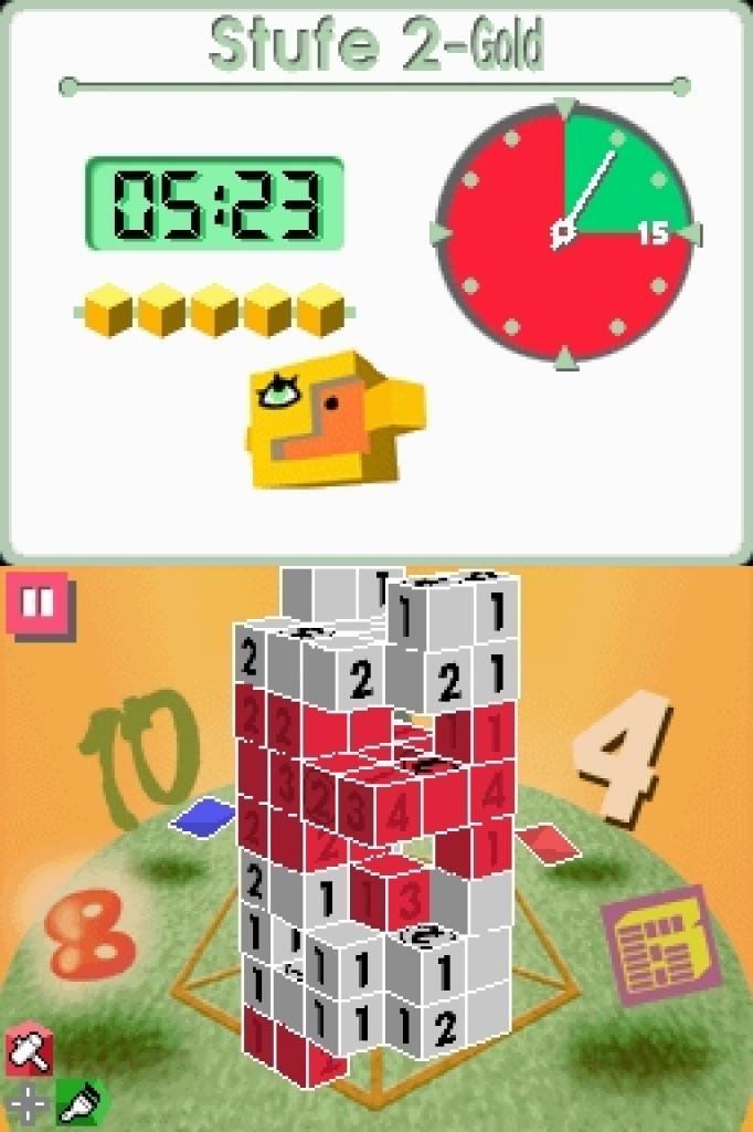 [09/04/2010] Screenshots aus Picross 3D für Nintendo DS