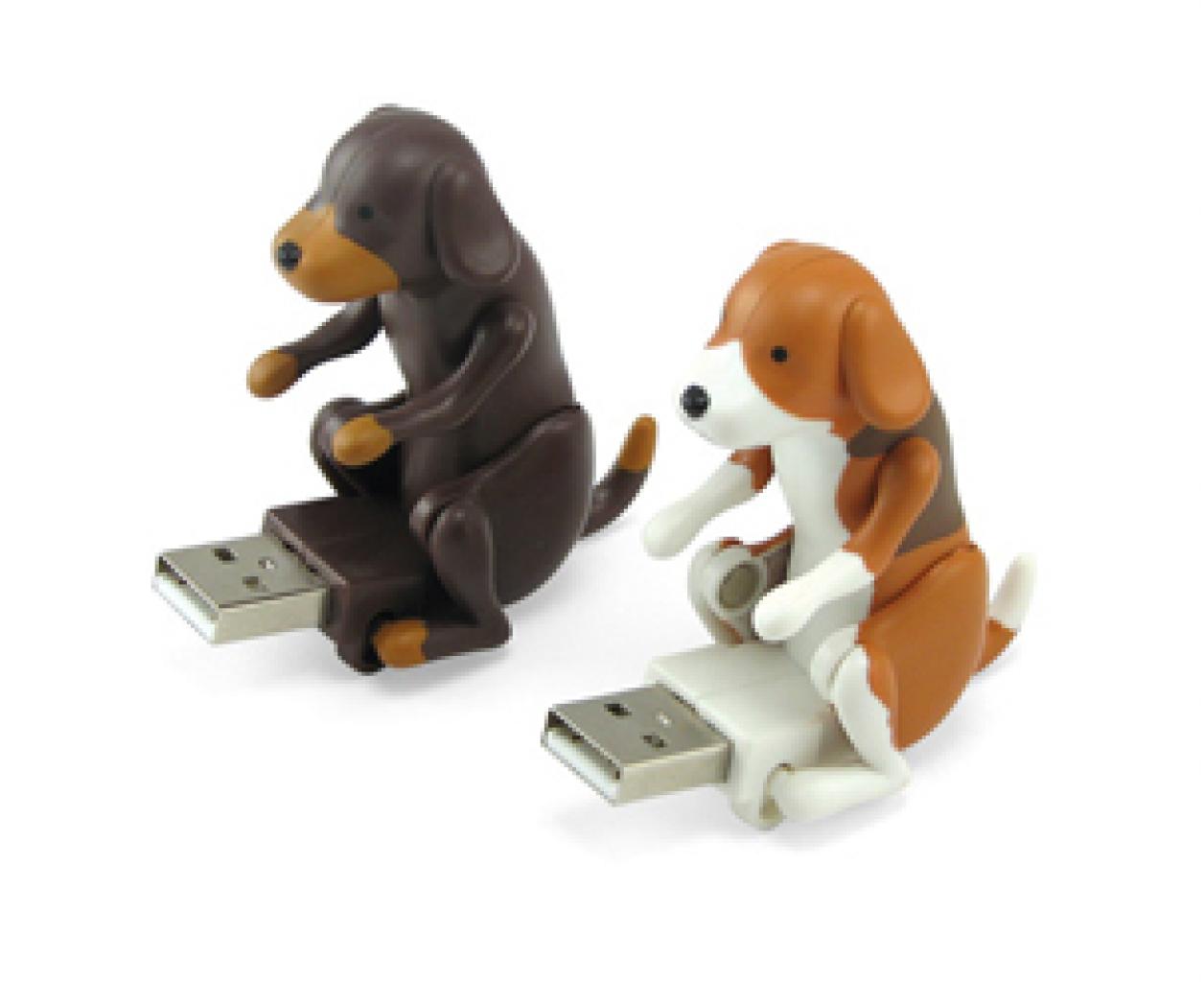 [28/04/2010] USB-Hunde: Die Vierbeiner bewegen sich, sobald ihr sie an den PC anstöpselt.