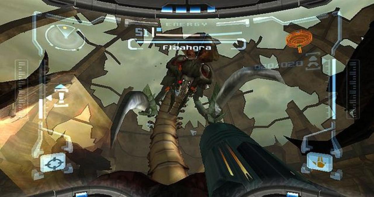 [23/04/2010] Metroid Prime - Als wir mit Samus Aran zum ersten Mal in 3D auf die Jagd gingen, staunten wir nicht schlecht. Was für eine Optik! Nintendo hatte wirklich alles aus dem lila Spielewürfel herausgeholt.