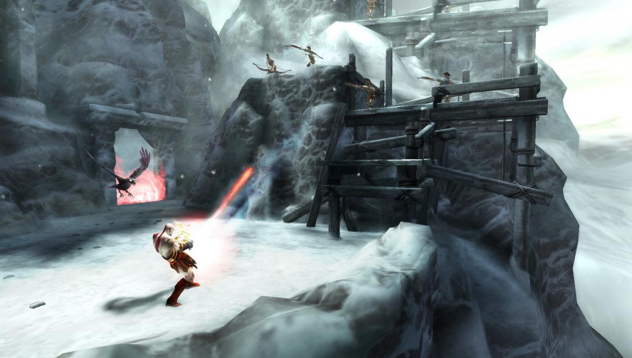 [04/05/2010] Wie bereits Chains of Plympus erzählt auch der zweite PSP-Ableger God of War: Ghost of Sparte die Vorgeschichte der Hauptfigur Kratos.