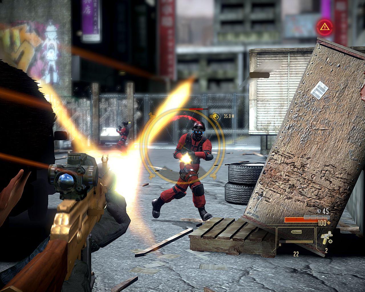 [26/05/2010] Schießereien sind bei Alpha Protocol an der Tagesordnung, obwohl ihr viele Missionen auch ohne Waffengewalt lösen könnt. 