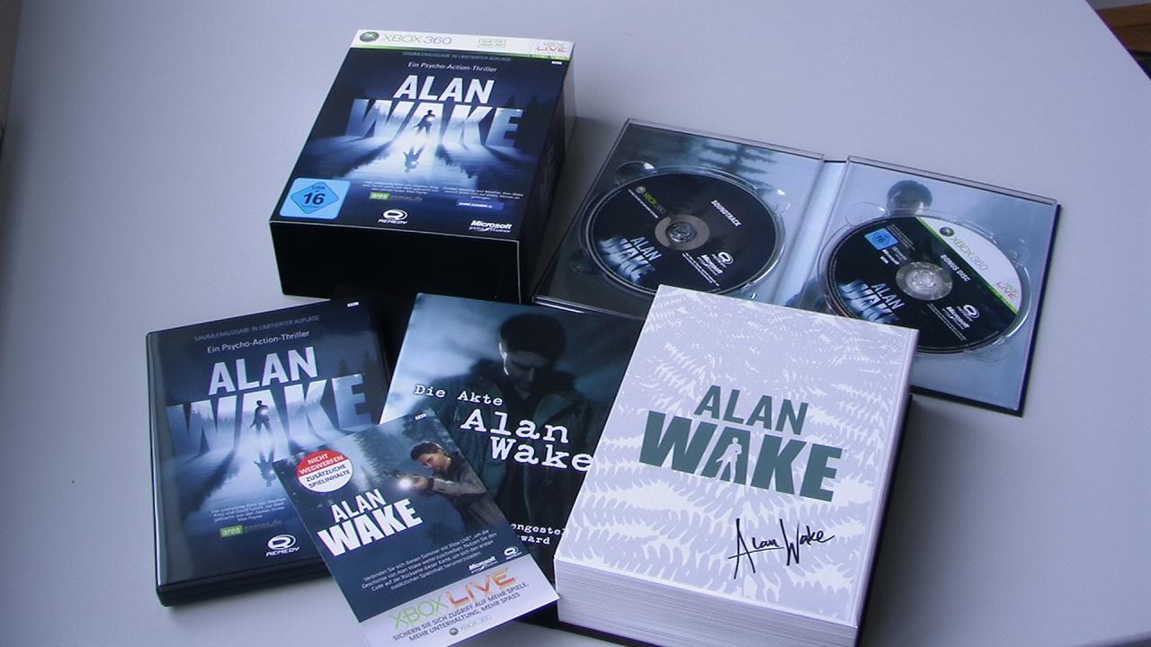 [14/05/2010] Die Alan Wakre Collector's Edition enthält exklusive In-Game Audiokommentare, 144 seitiges Buch 