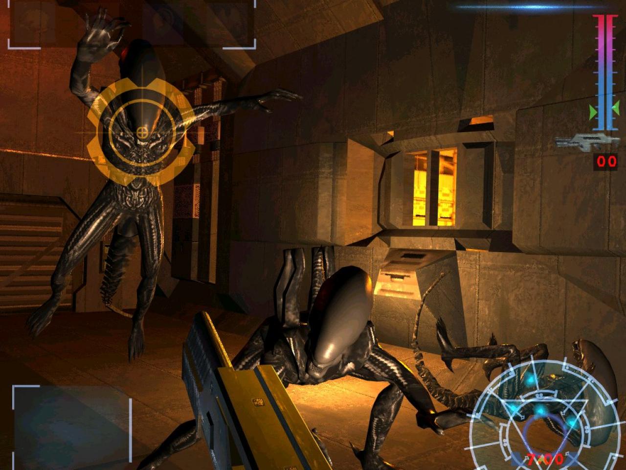 [03/05/2010] (2001) Aliens: Colonial Marines sollte ursprünglich exklusiv für die PlayStation 2 erscheinen. Electronic Arts stoppte jedoch die Arbeit an dem Ego-Shooter, der sich zum damaligen Zeitpunkt bereits in einem fortgeschrittenen Stadium befand. Die Neuauflage aus dem Hause Gearbox ereilte ein ähnliches Schicksal und liegt derzeit auf Eis.