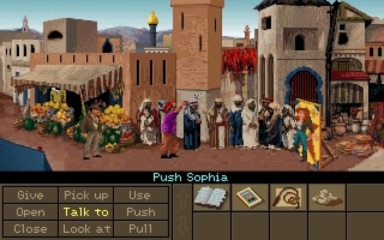 [04/05/2010] Indiana Jones and the Fate of Atlantis: Wir brauchen coole Point-and-Klick-Adventure. Indies PC-Abenteuer in Atlantis bietet eine Menge Spielspaß. Weshalb hat LucasArts das Spiel noch nicht auf den DS gebracht?