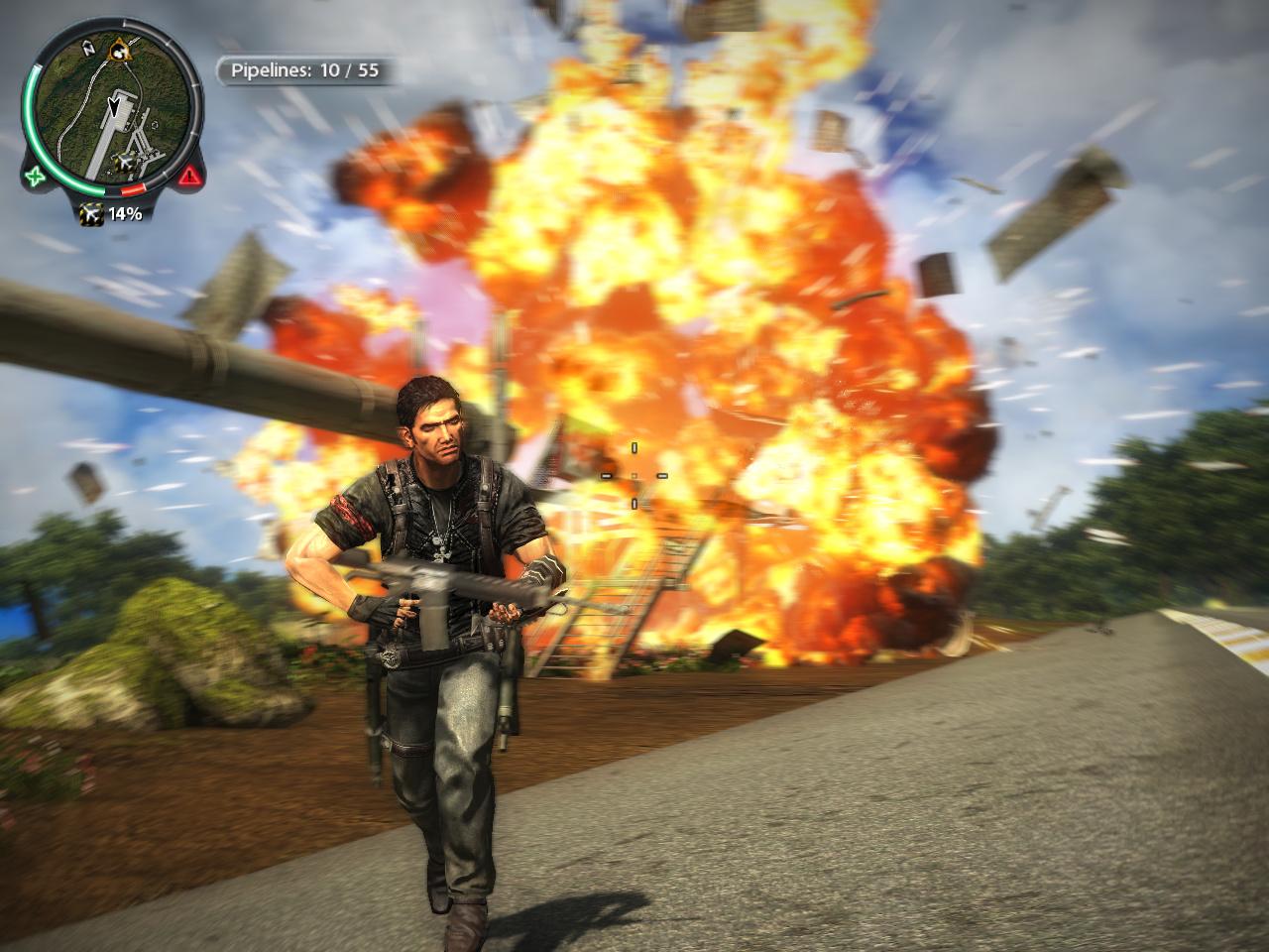 [21/05/2010] Just Cause 2, Square Enix - Ein Ausflug zu dem Inselstaat Panau und die hiesigen Minustemperaturen sind vergessen. Auf dem tropischen Eiland gibt es unglaublich viel zutun. Neben Sightseeing stehen zahlreiche spannungsgeladene Missionen auf dem Programm.