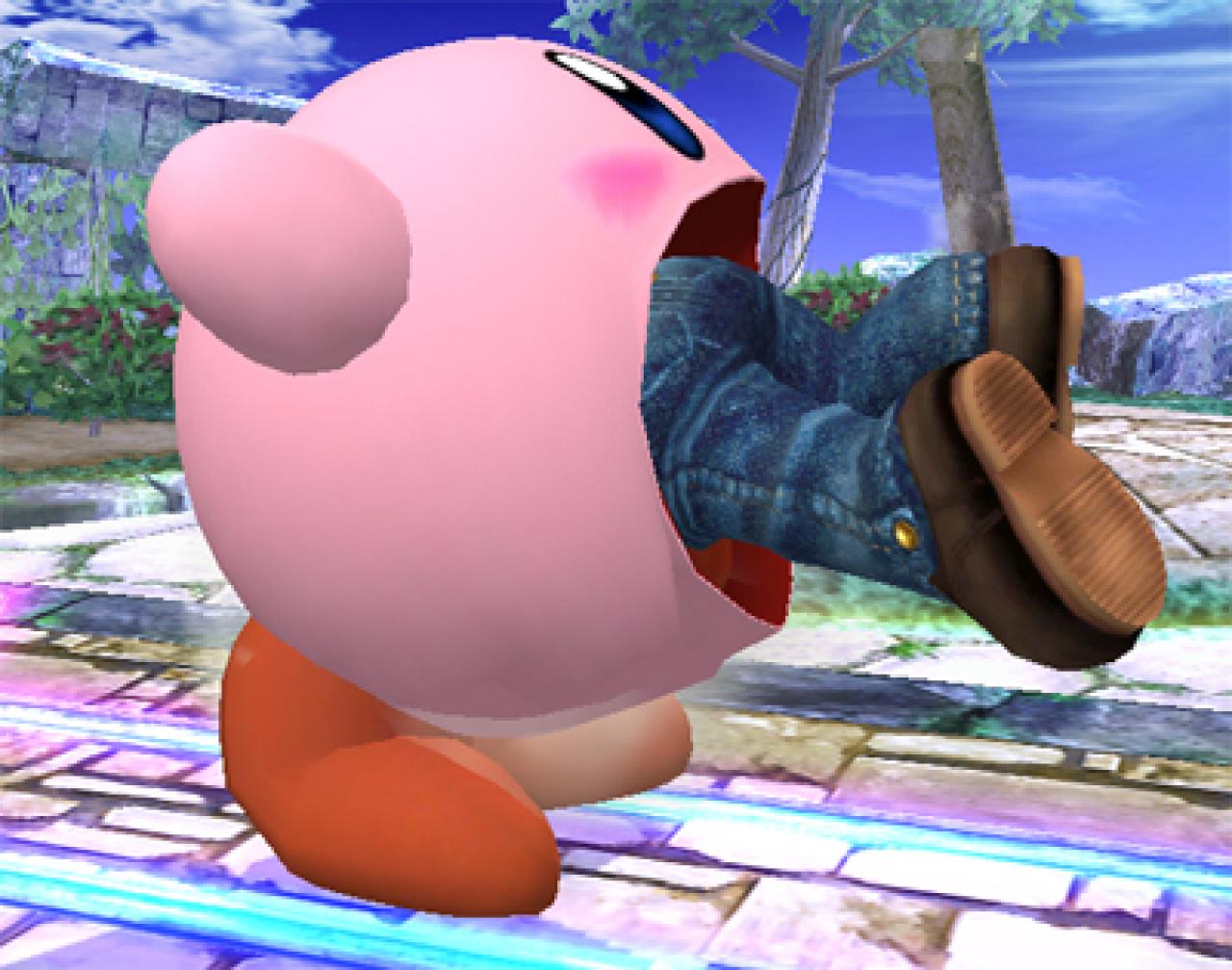 [18/05/2010] Vor Kirbys Super-Atem ist nichts und niemand sicher. So niedlich er auch aussieht; wenn er hungrig ist, sollte man ihm lieber aus dem Weg gehen. In Super Smash Bros. verschlingt er sogar seine Nintendo-Kollegen, von Mario bis Link.