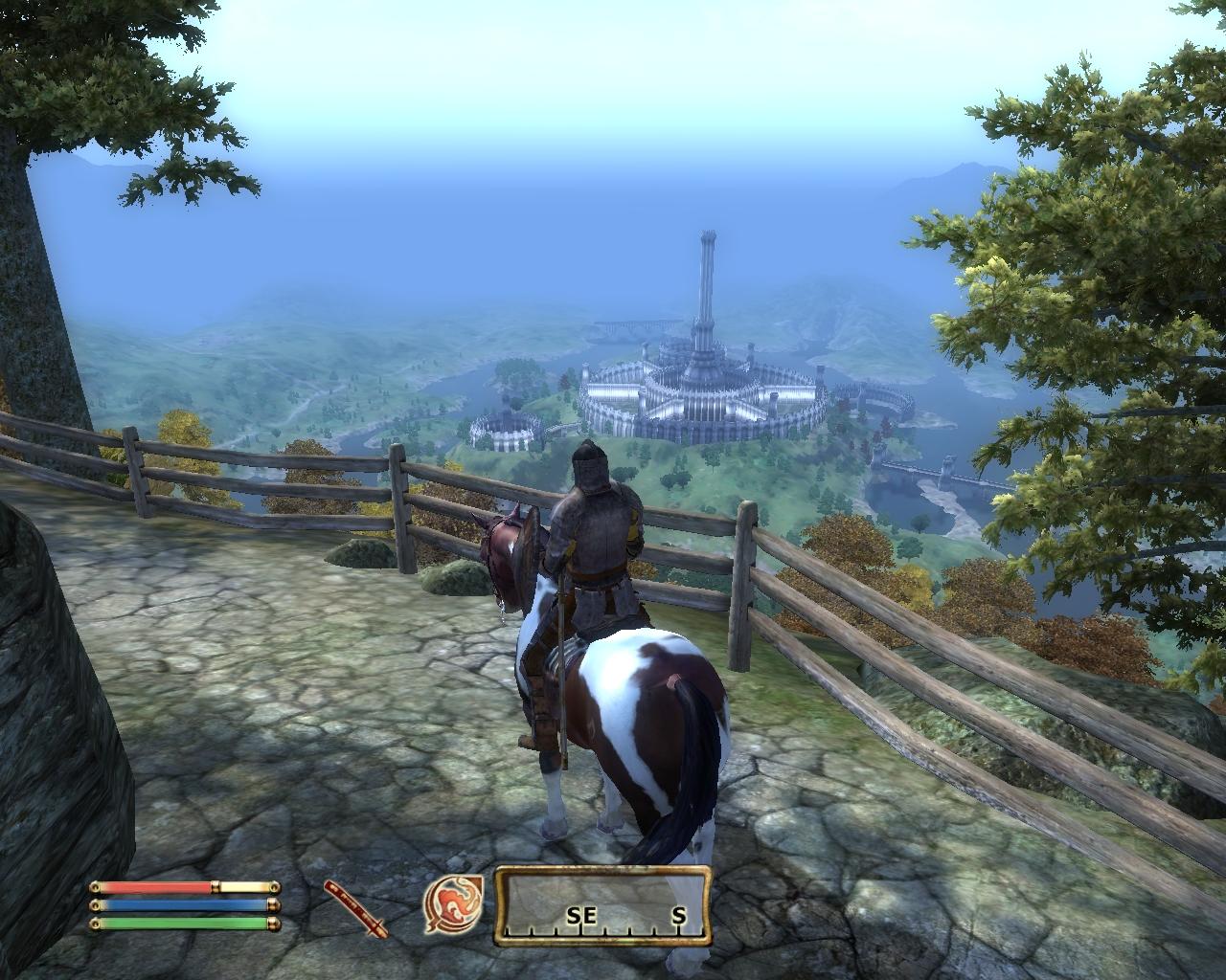 [31/05/2010] The Elder Scrolls 4: Oblivion - Um auf dem riesigen Kontinent Tamriel zurecht zu kommen, reitet ihr am besten auf einem Pferd. Aber Vorsicht, rüstet euer Tier besser gut aus.