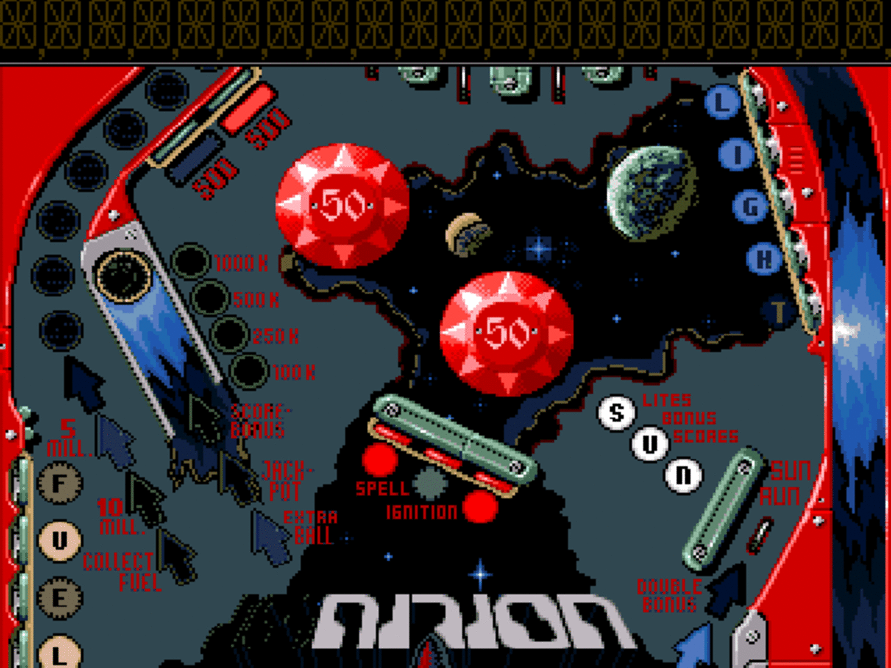 [25/05/2010] (1992) Den Einstand in der Videospielbranche feierten Digital Illusions Creative Entertainment (kurz: DICE) mit Pinball Dreams für Amiga und PC. Auf thematisch unterschiedlichen Tischen galt es den höchste Highscore zu erzielen. Neben Epic Pinball ein Klassiker.