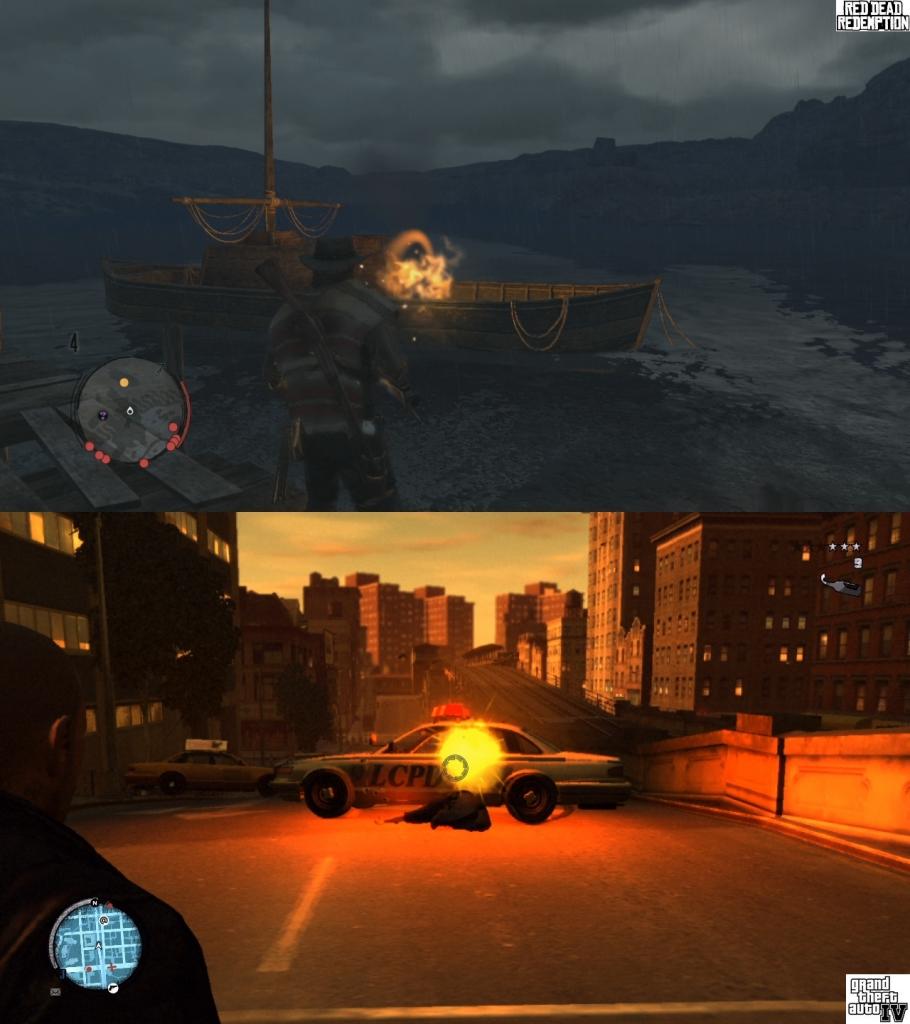 [18/05/2010] Stil-Vergleich zwischen Red Dead Redemption und GTA 4. Klickt auf 