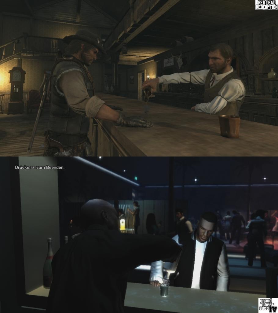 [18/05/2010] Stil-Vergleich zwischen Red Dead Redemption und GTA 4. Klickt auf 