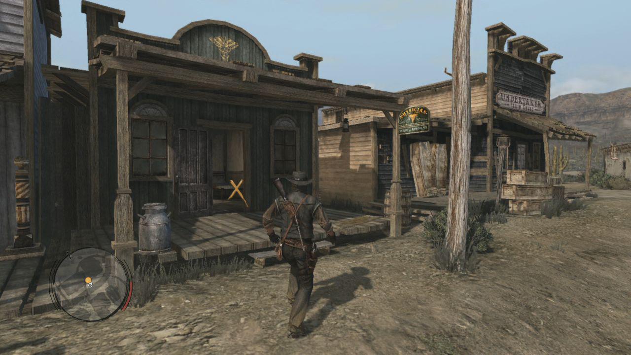 [19/05/2010] Red Dead Redemption - Im kleinen, beschaulichen Armadillo nehmt ihr neue Aufträge entgegen, trefft euch mit den Bewohnern und spielt kleine Mini-Spiele. 
