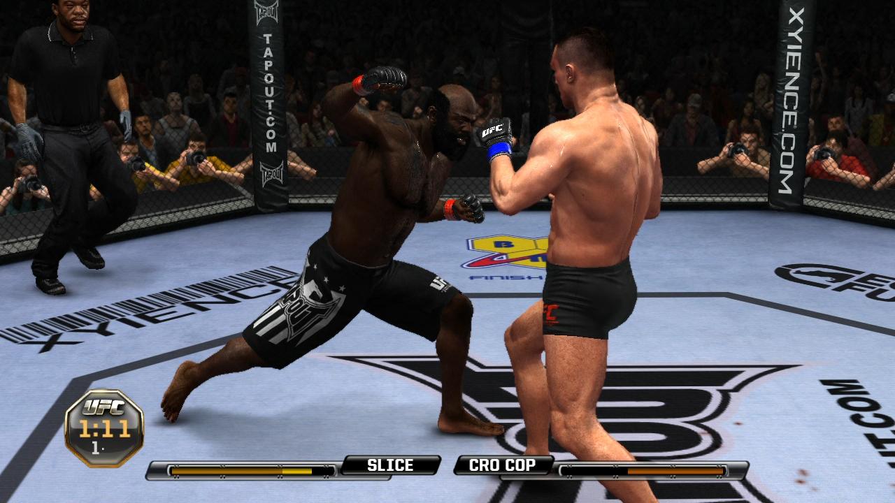[25/05/2010] Traumkampf: YouTube-Schläger Kimbo Slice (l.) trifft auf Kickbox-Legende Mirko 