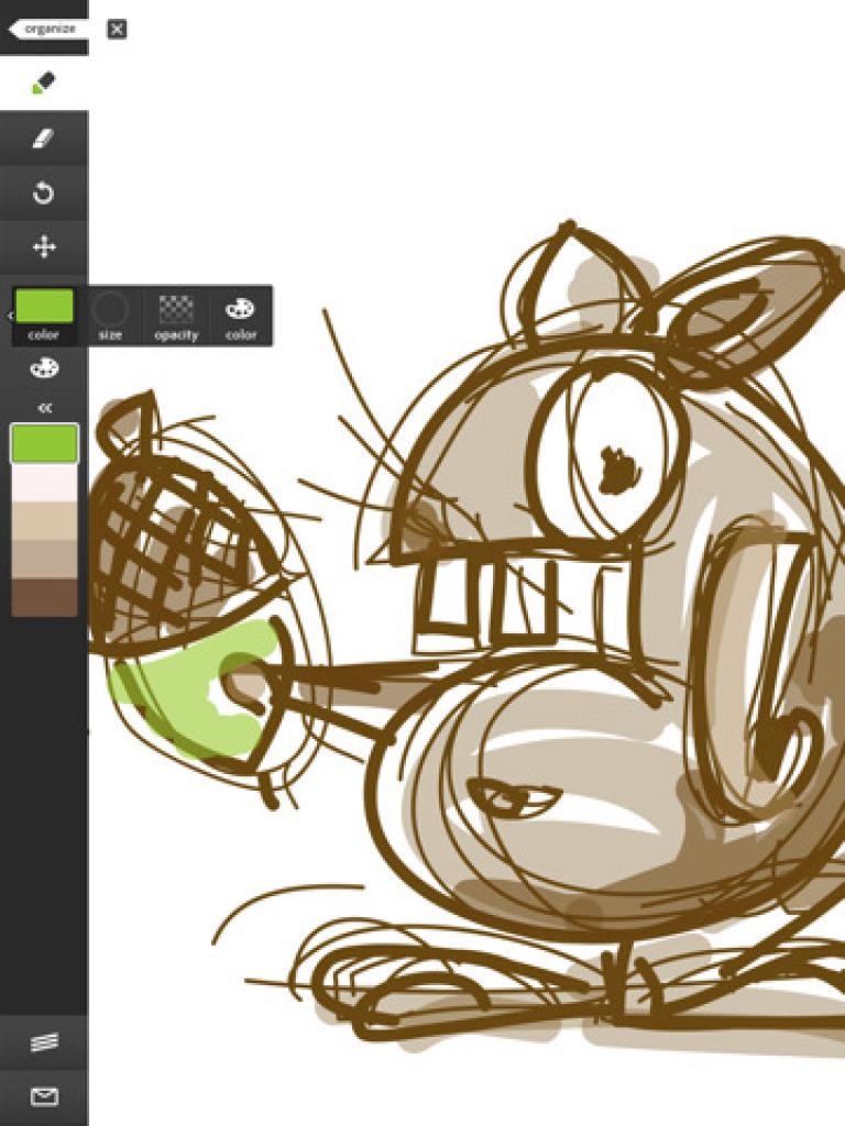 [28/05/2010] Ihr habt einen Geistesblitz und wollt den schnellstmöglich festhalten? Zumindest kann das einfache Skizzenprogramm Adobe Ideas für das iPad euch dabei helfen. Mit dem Finger malt ihr schnell und simpel eure Gedanken auf und speichert sie. Vielleicht nicht so komfortabel wie Papier und Stift, organisieren und nachbearbeiten stellt sich hier aber leichter an.