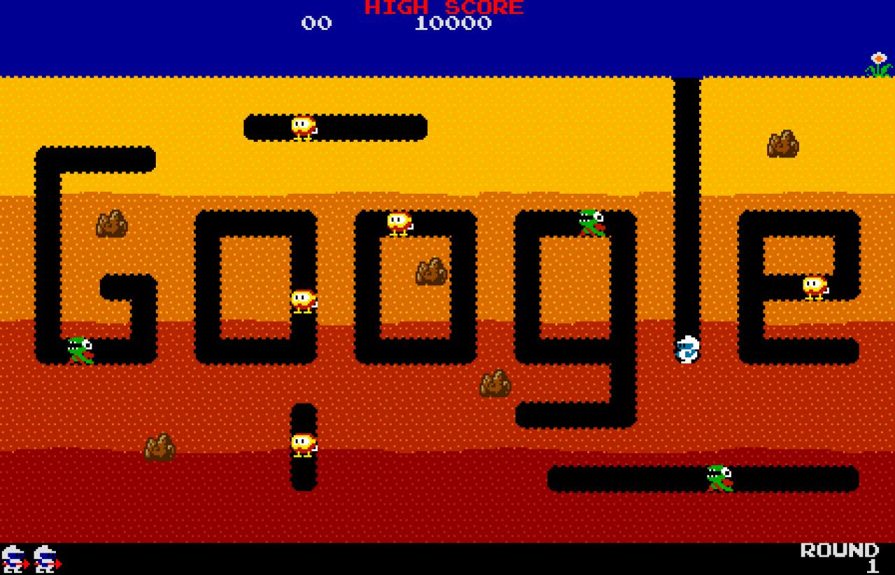 [31/05/2010] Google-Logos im Videospiele-Design: unbekanntes Spiel