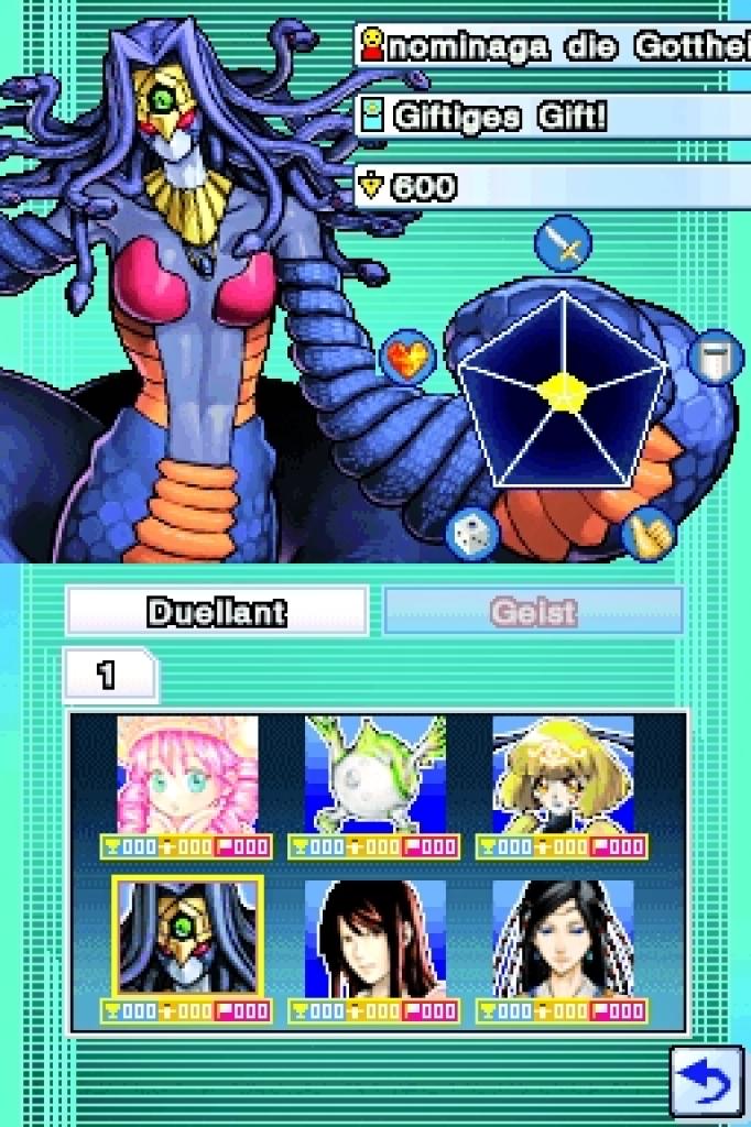 [14/05/2010] Yu-Gi-Oh! 5D's World Championship 2010 - Reverse of Arcadia im Test: In den freien Duellen könnt ihr euch selbst aussuchen, gegen wen ihr antretet.