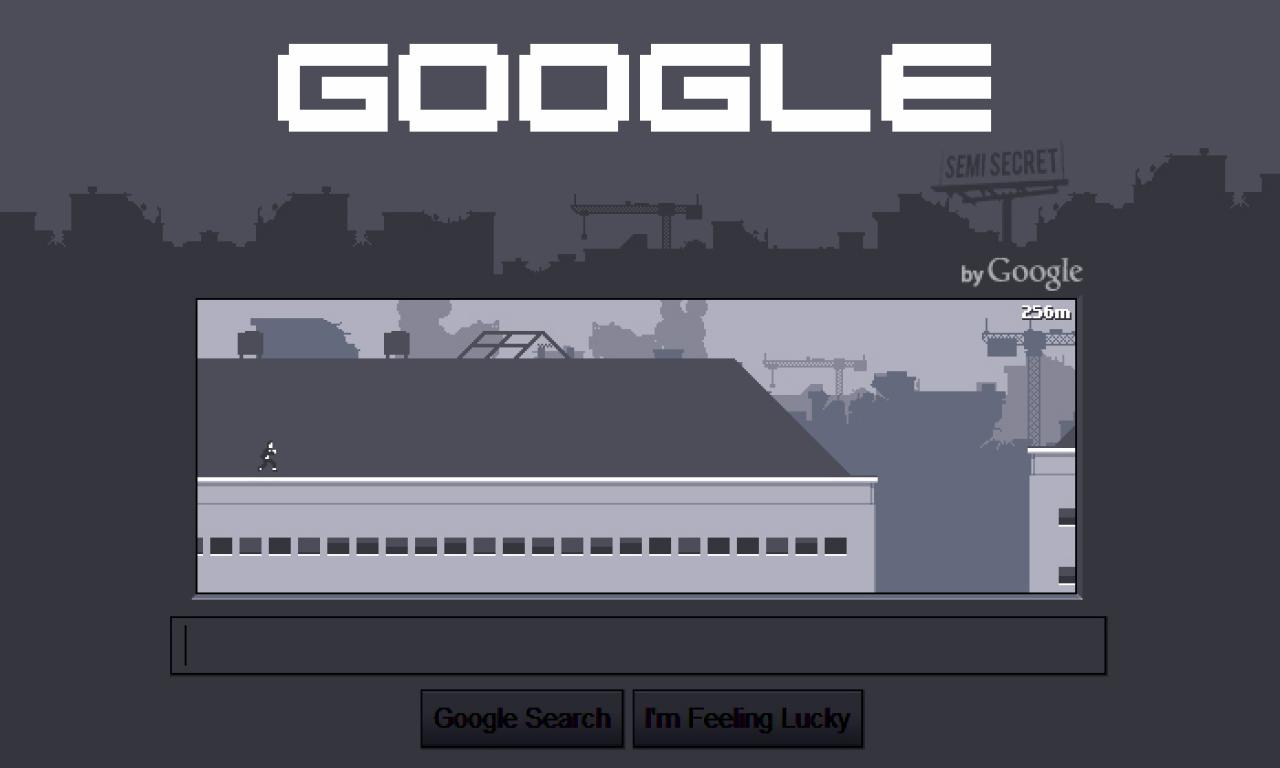[31/05/2010] Google-Logos im Videospiele-Design: unbekannt