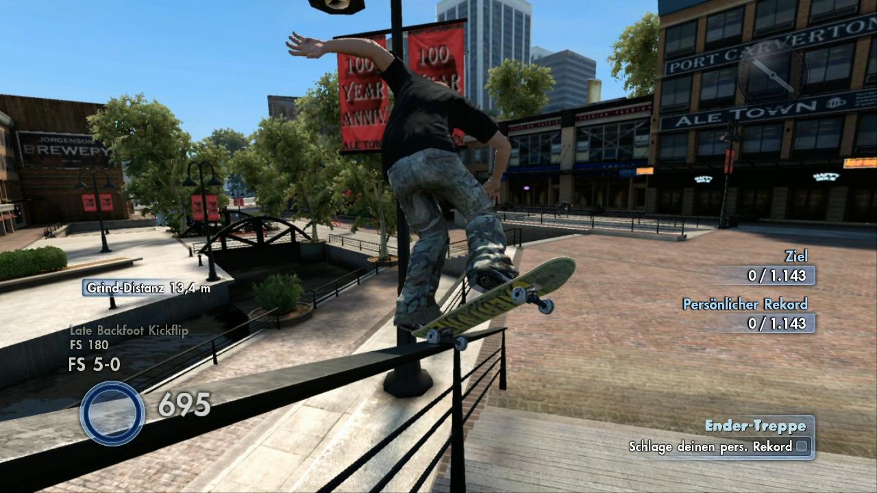 [12/05/2010] Skate 3 im Test für PS3 und Xbox 360 - In Skate 2 durftet ihr nur kleine Spots errichten. Jetzt könnt ihr ganze Parks bauen.
