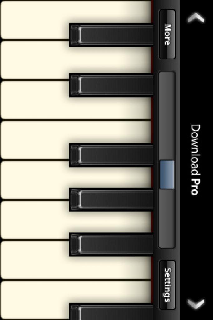 [28/05/2010] Mit Virtuoso Piano wird aus dem iPad ein - recht naheliegend - Piano. Mehr muss man fast nicht dazu sagen, einfach drauflosklimpern. Oder sich Noten herunterladen und bekannte Stücke nachspielen. Oder vorher das Spielen lernen. 