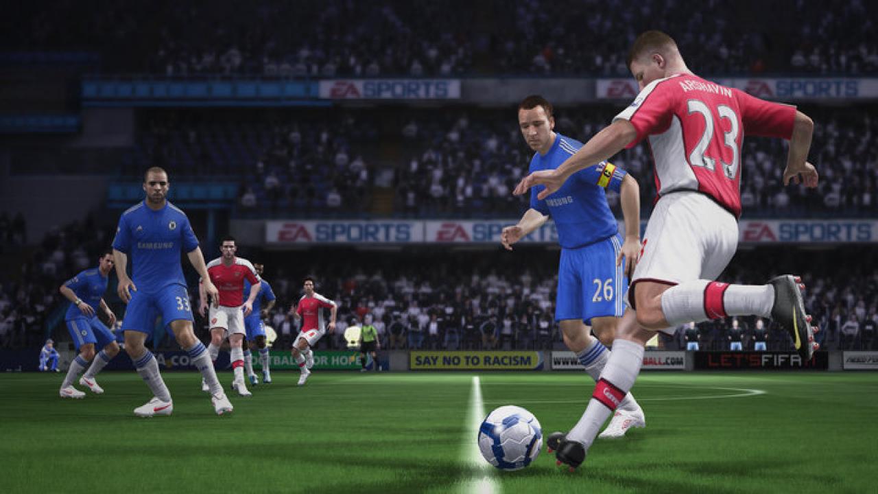 [08/06/2010] FIFA 11 - Auch FIFA 11 gibt es spielbar auf der gamescom 2010