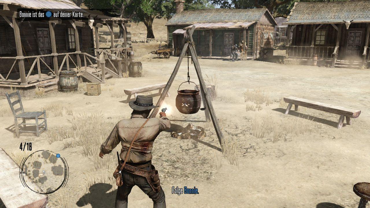 [10/06/2010] Red Dead Redemption - John Marston war ein Outlaw und möchte sein Leben neu ordnen, nachdem er von seinen Kumpels zurückgelassen wurde. Dafür muss er auch zu derben Methoden greifen.