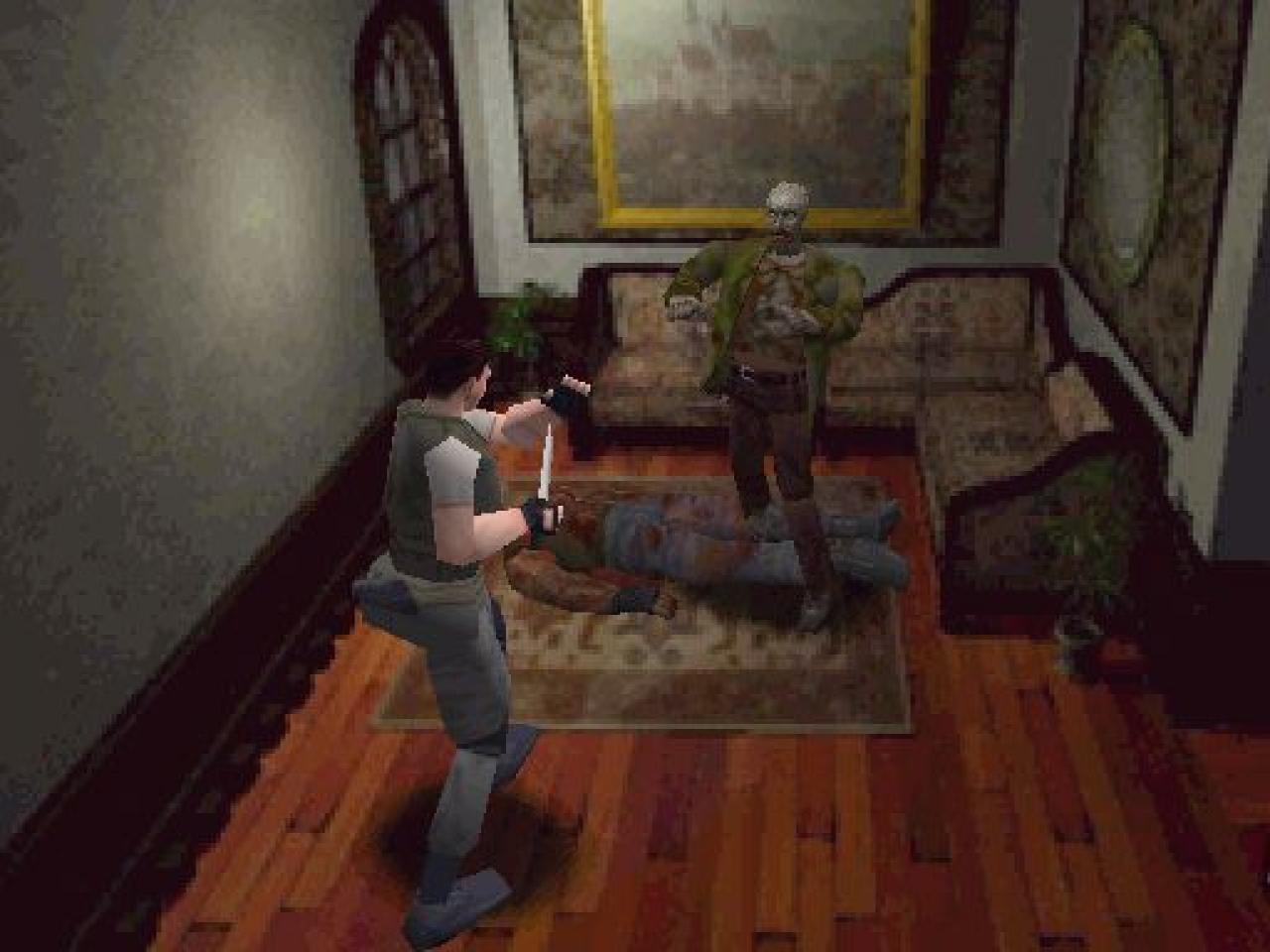 [04/06/2010] Platz 10 - Resident Evil: Ein trashiges Intro, noch viel trashigere Dialoge und ein extrem altbackenes Gameplay. Resident Evil ist aus heutiger Sicht Schrott, was letztendlich aber schon wieder cool ist. Es erinnert uns an die gute alte Zeit, in der miese Heimvideos als technische Meisterleistung gefeiert wurden und in der es egal war, wie gut die Sprecher waren. Hauptsache man hatte Sprachausgabe. Heute ist es eine herrliche Trash-Granate und nicht wenige Kollegen können die Dialoge auswendig rezitieren. Schon etwas peinlich, aber auch verdammt cool!