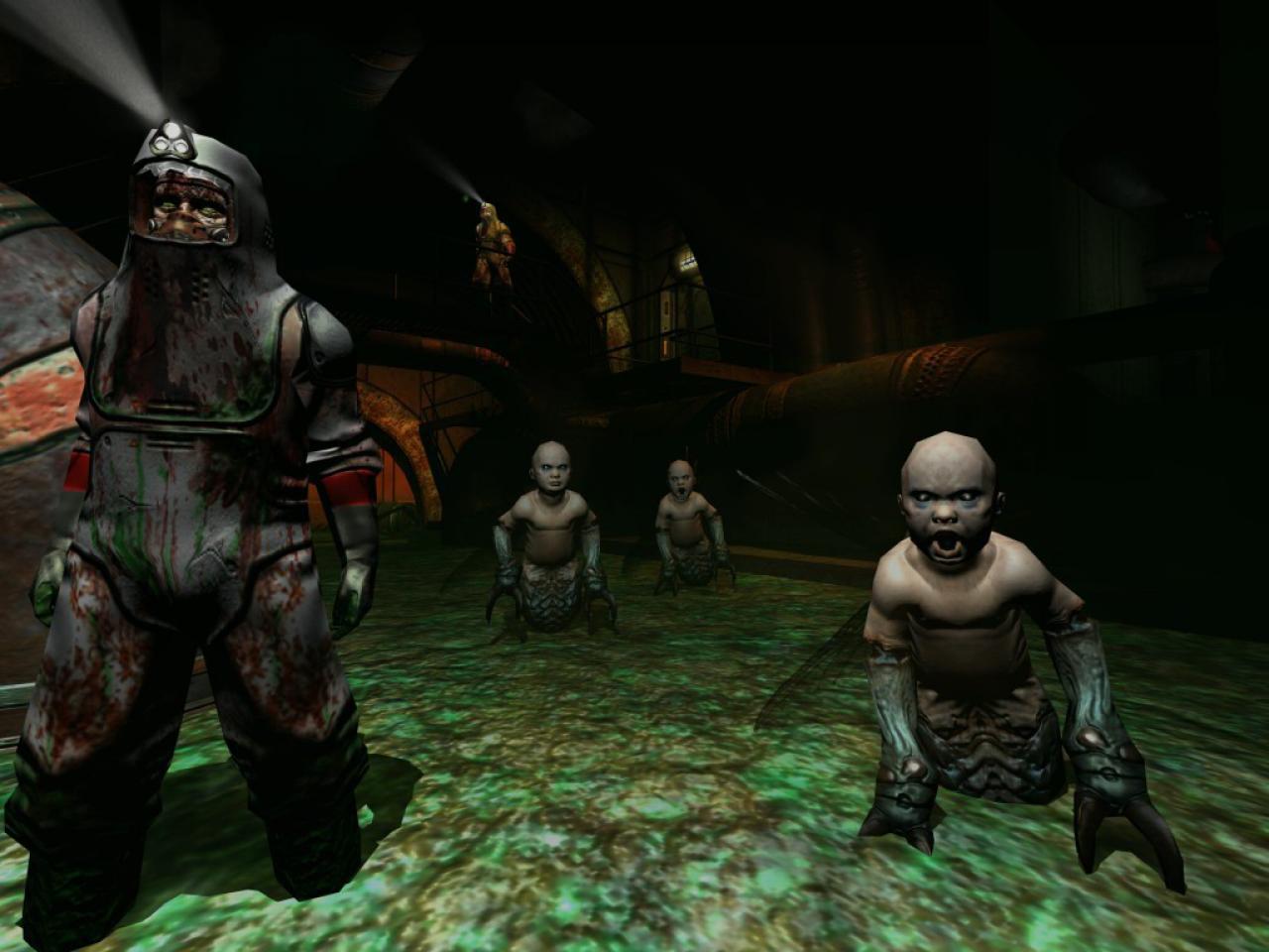 [04/06/2010] Doom 3 - Cherubs: Eine Mischung aus Baby, Fliege und Monster. Diese kleinen Fieslinge lauern überall und jagen einen Höllenschrecken ein.