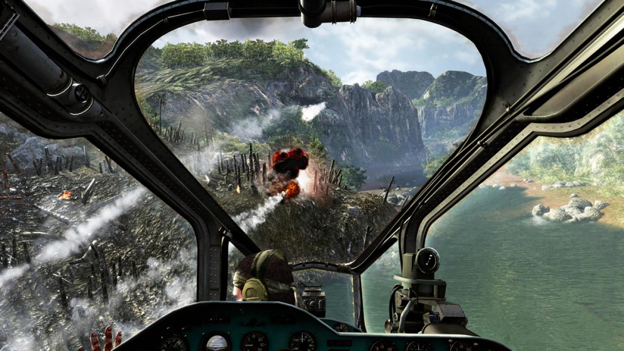 [17/06/2010] Call of Duty: Black Ops - In den Killstreak-Rewards darf auch der Helikopter nicht fehlen.