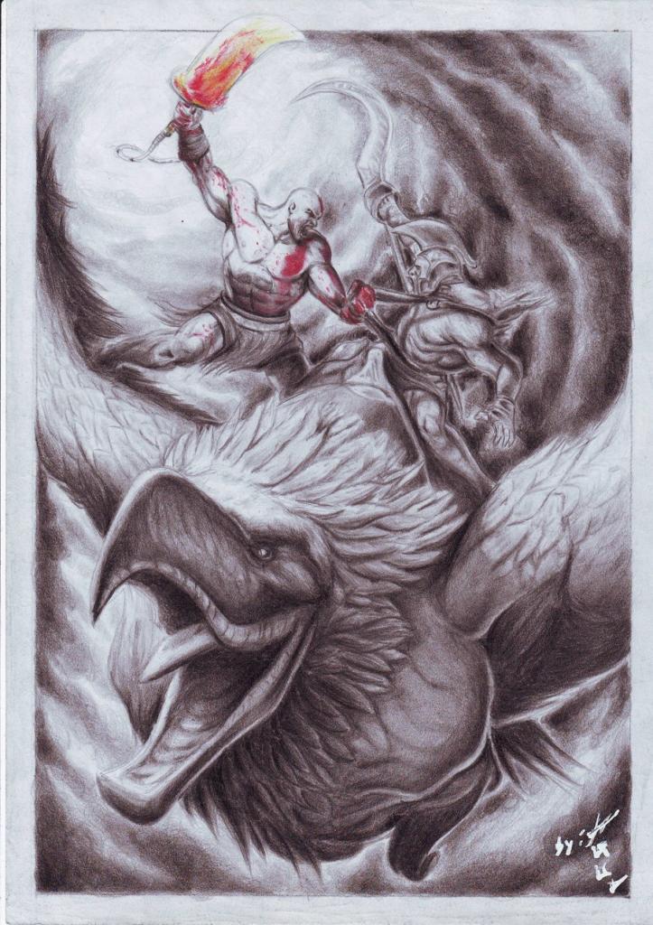 [01/06/2010] God of War 2 by yami no ouji