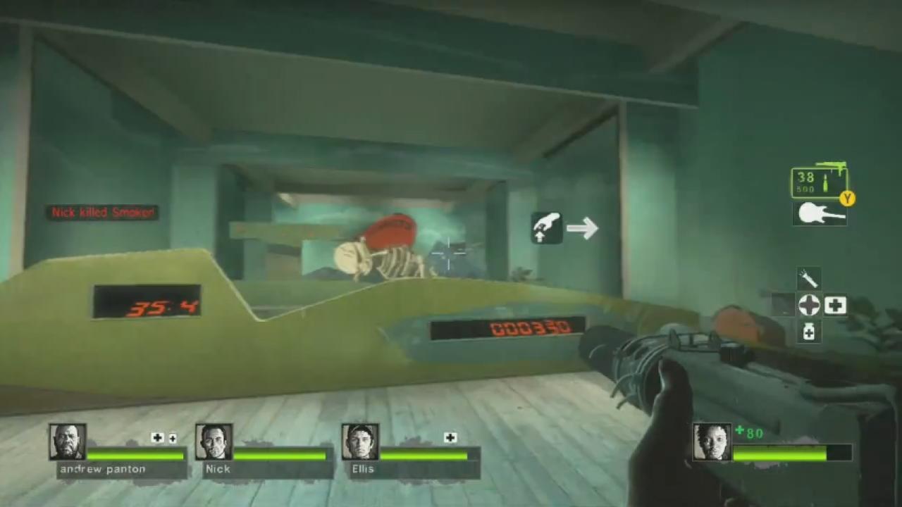 [01/06/2010] Left 4 Dead 2 - Auf dem Jahrmarkt findet ihr viele kleine Minispiele, bei denen ihr euch jeweils ein Achievement verdienen dürft. In der Schießbude erreicht ihr mindestens 750 Punkte und schleppt den gewonnenen Zwerg ans Levelende.