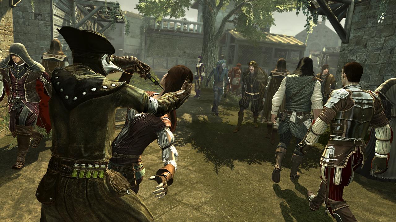 [23/07/2010] Assassins Creed: Brotherhood kommt mit einer spielbaren Multiplayer-Demo nach Köln. Den Mehrspielerpart um Ezio und Co. gibt es erstmals in Halle 7.2 (Stand A031) zu besichtigen - und zum Antesten.