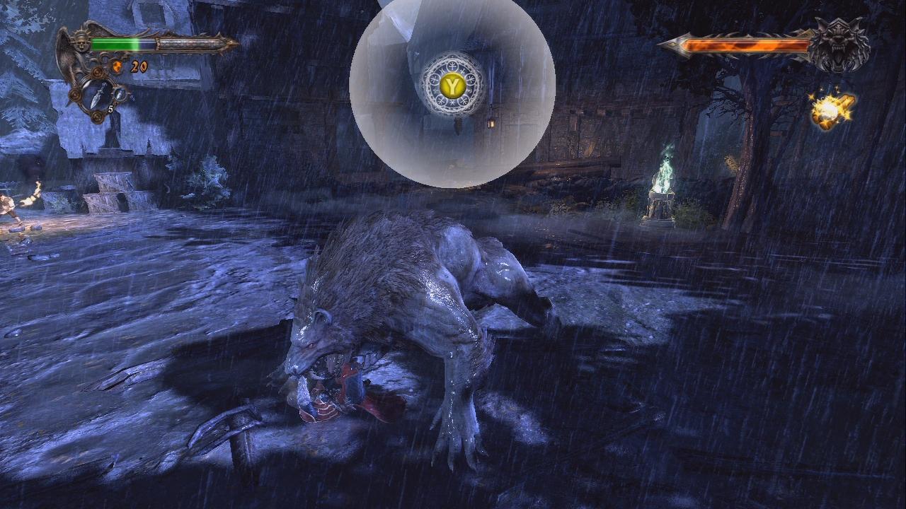 [06/07/2010] In Castlevania: Lords of Shadow sind Quicktime-Events insgesamt etwas seltener, bieten aber ähnlich wie bei God of War 3 schön inszenierte Aktionen von Gabriel.
